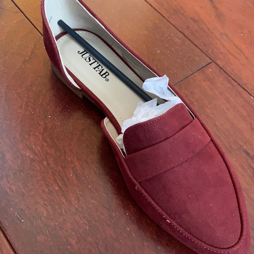 Flats, Eloise, Brick Red, Women